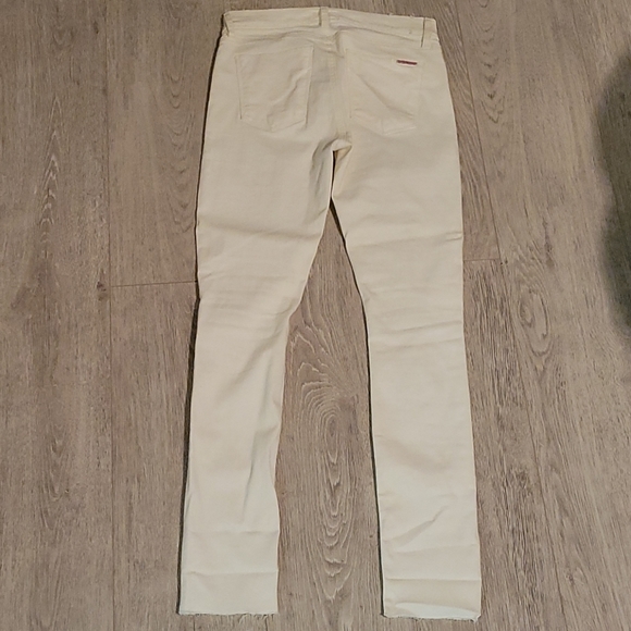 Hudson white distressed skinny jean sz 26 - Picture 5 of 6